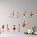 Muursticker set Leffler – Jamvrouwtjes