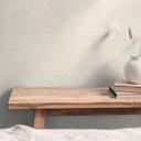 Enkelt tapet med struktur creme beige - Ikke-vævet tapet lys monokrom moderne