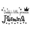 Wallsticker -  + Navn Daddy's little Princess