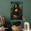 Lærredsprint - Mona Lisa - modern