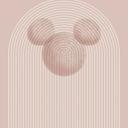 Non-woven tapet - Mickey bue - 250 x 280 cm