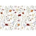 Papel pintado Flores silvestres de colores - Papel pintado Flores - UN Designs
