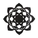 Decoración acrílica - Mandala Lotus