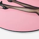 Tableau sur alu-Dibond rond 1X Studio - Heels 