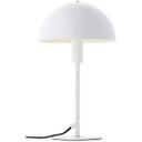 Tischleuchte Lasse, weiß, 35,5 x 20,3 cm, Metall Pilzlampe