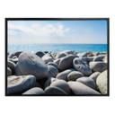 Affiche - Plage de galets 01