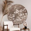 Vinilo decorativo con delicadas hierbas en otoño - Collins - Redondo