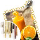 Póster Zumo de naranja natural