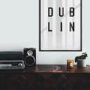 Poster – Typografie Dublin