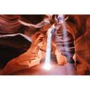 Fototapet Colombo - Sonnenstrahlen im Antelope Canyon 384x260 cm