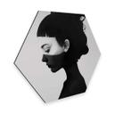 Hexagon Dibond Ireland - I am not here