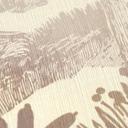 Landskabstapet pastel beige grøn - Ikke-vævet tapet botaniske illustrationer