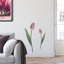 Sticker mural Tulipe rose