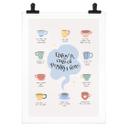 Póster Disfrute de una taza de Positivi-Tea - KsanaKalpa