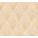 Livingwalls Fleecetapet, Metropolitan Stories Art Deco Ava New York, Metallic, Beige