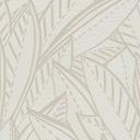 Jungle tapet med bladmønster creme beige - moderne Ikke-vævet tapet diskret & elegant