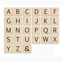 Dekorative bogstaver - Scrabble