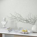 Papel pintado no tejido con motivo de hojas blancas naturaleza floral