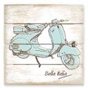 Cuadro de madera Vespa - 40x41,5 cm