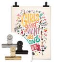Póster Tohmé - Las chicas sólo quieren divertirse