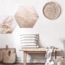 Hexagon Dibond Morning Light
