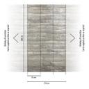 Ikke-vævet fototapet betonlook grå mat udvidelig 1,59 x 2,80 m ikke-vævet tapet vægmaleri moderne