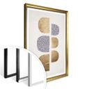 Plakat - Kubistika - Golden Geometrica