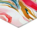 Glasbillede - Farverig abstrakt marmorering - Gokhale