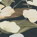 Ikke-vævet tapet, blomstermotiv tapet Secret Garden sort