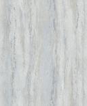 Papel pintado no tejido con aspecto de yeso gris brillante y de textura gruesa