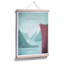 Póster Rivers - Noruega