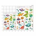 Wallsticker Dinosaur-klistermærker til børn