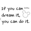 Muursticker You can do it!