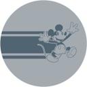 Selvklæbende non-woven tapet - Mickey Bonjour - 125 x 125 cm