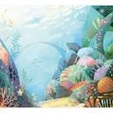 Fotomural arrecife de coral en laguna azul - DigitalArtsi