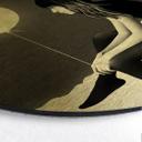 Wandcirkel Alu-Dibond goud effect Ireland - No such thing