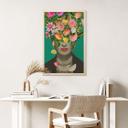 Cuadro de madera Frida Floral - Frida Floral Studio