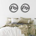 MDF letras boda Sr. y Sr