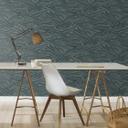 stribet tapet, non-woven tapet Sky Lounge natgrå metallic