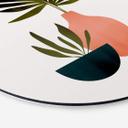 Tableau sur alu-Dibond rond Kubistika - Scandinavian Still Life