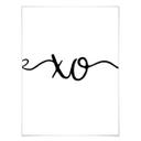 Póster XO (Abrazo y beso)