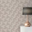papel pintado 3D sostenible - papel pintado no tejido retro de A.S. Création Gris Greige 385061 