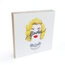 Billede af træ til at sætte op - Tohmé - Flawless Marilyn - 15x15 cm