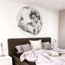Tableau en alu-Dibond Keane-Eye - A chick a click and a curl
