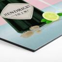 Hexagon Dibond Gin og tonic-cocktail - Lizde