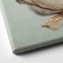 Cuadro Lienzo Delicada flor seca en beige | Arte floral boho - Treechild - Panorama