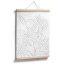 Póster 1X Studio - Line Art Floral - Flores Minimalistas