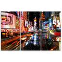 3-delt lærredstryk, Times Square New York