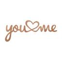 Decoración en madera de caoba - You and me