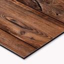 Revêtement pour cuisine - Alu-Dibond - Planche de bois 